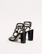 Valentino Rockstud Ankle Strap Sandal 90 Mm - Image 4